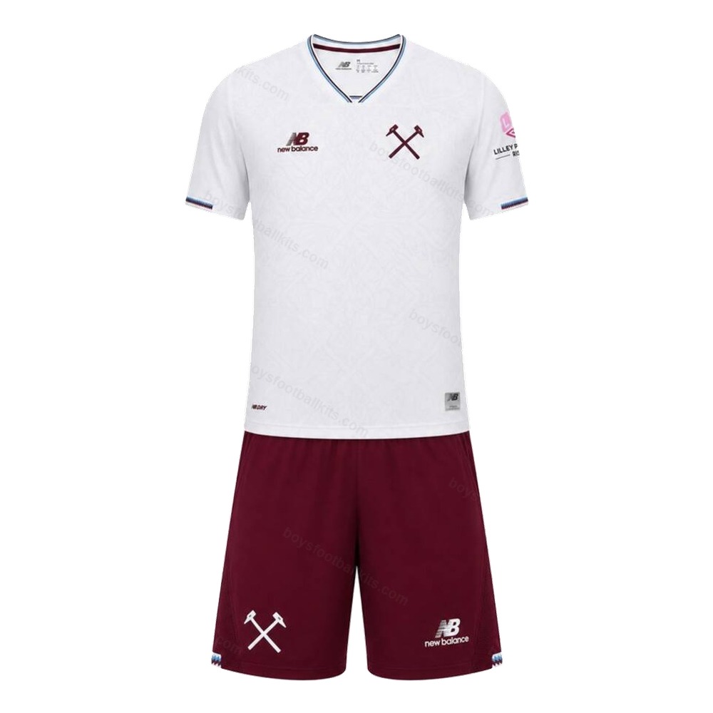 West Ham United Away and Third Gift Pack Kids Football Kits 26/27 - View 2