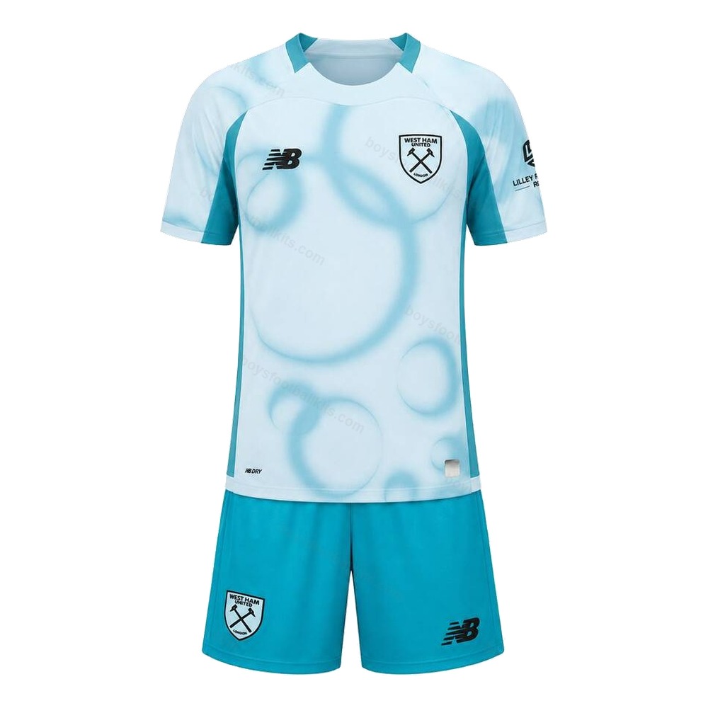 West Ham United Away and Third Gift Pack Kids Football Kits 26/27 - View 3