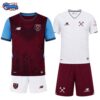 West Ham United Home and Away Gift Pack Kids Football Kits 26/27 - 2-Kit Value Bundle