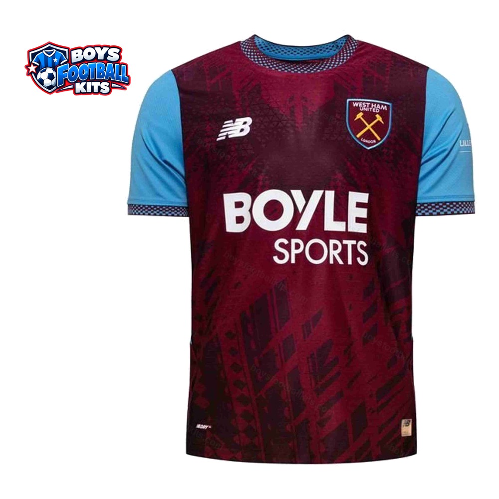 West Ham United Home Football Shirt 26/27 - Front Studio View